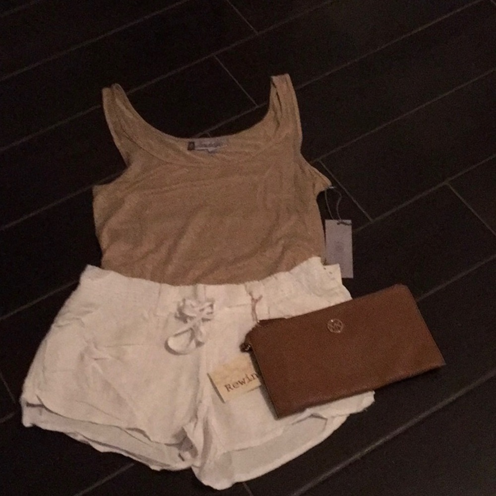 NWT white shorts